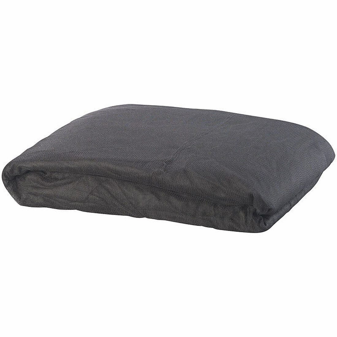 infactory Moskitonetz XXL 5m lang 300x500x250cm Fliegennetz Mückennetz Innen & Außen schwarz