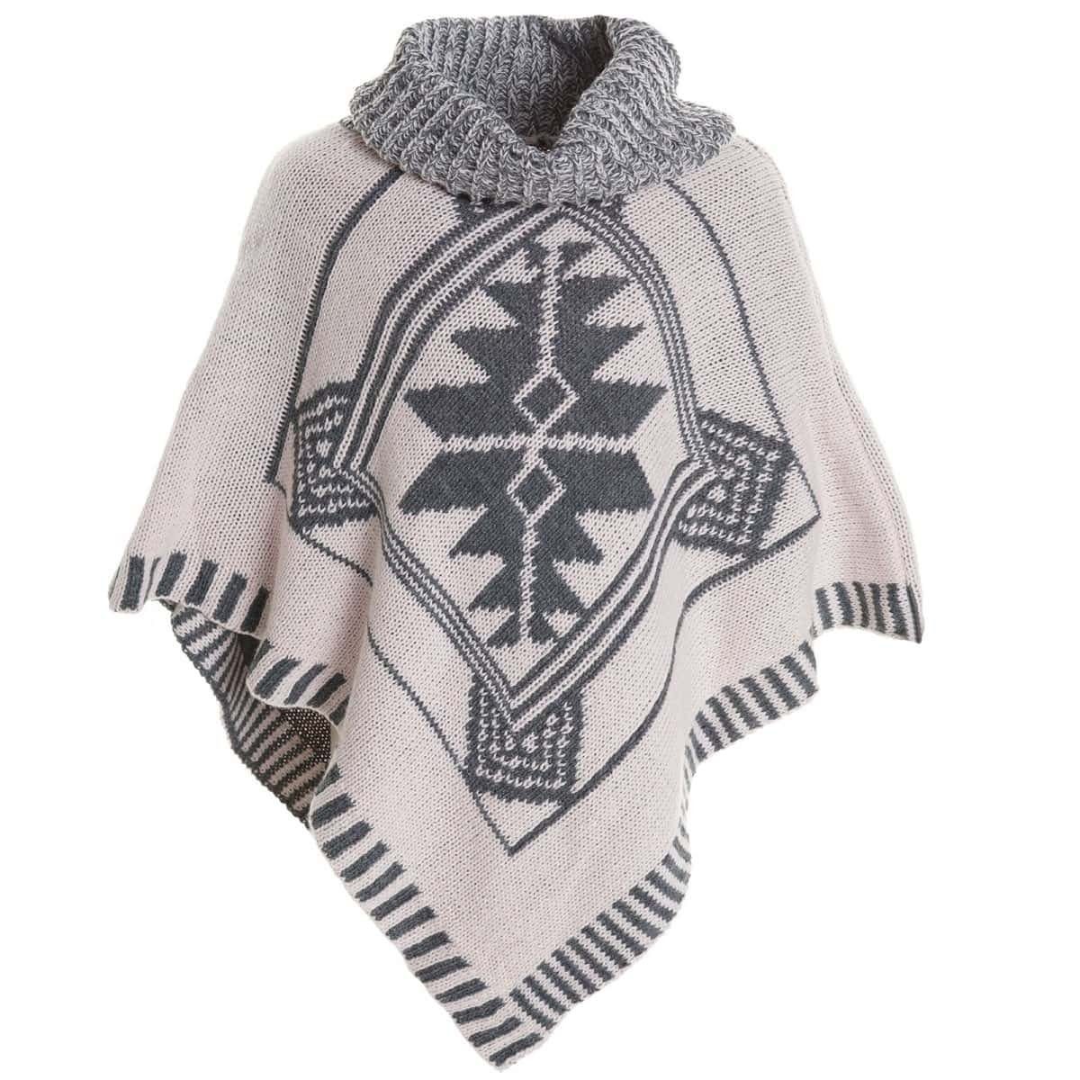 BEZLIT Poncho Mädchen Poncho mit Schalkragen (1-St) Casual