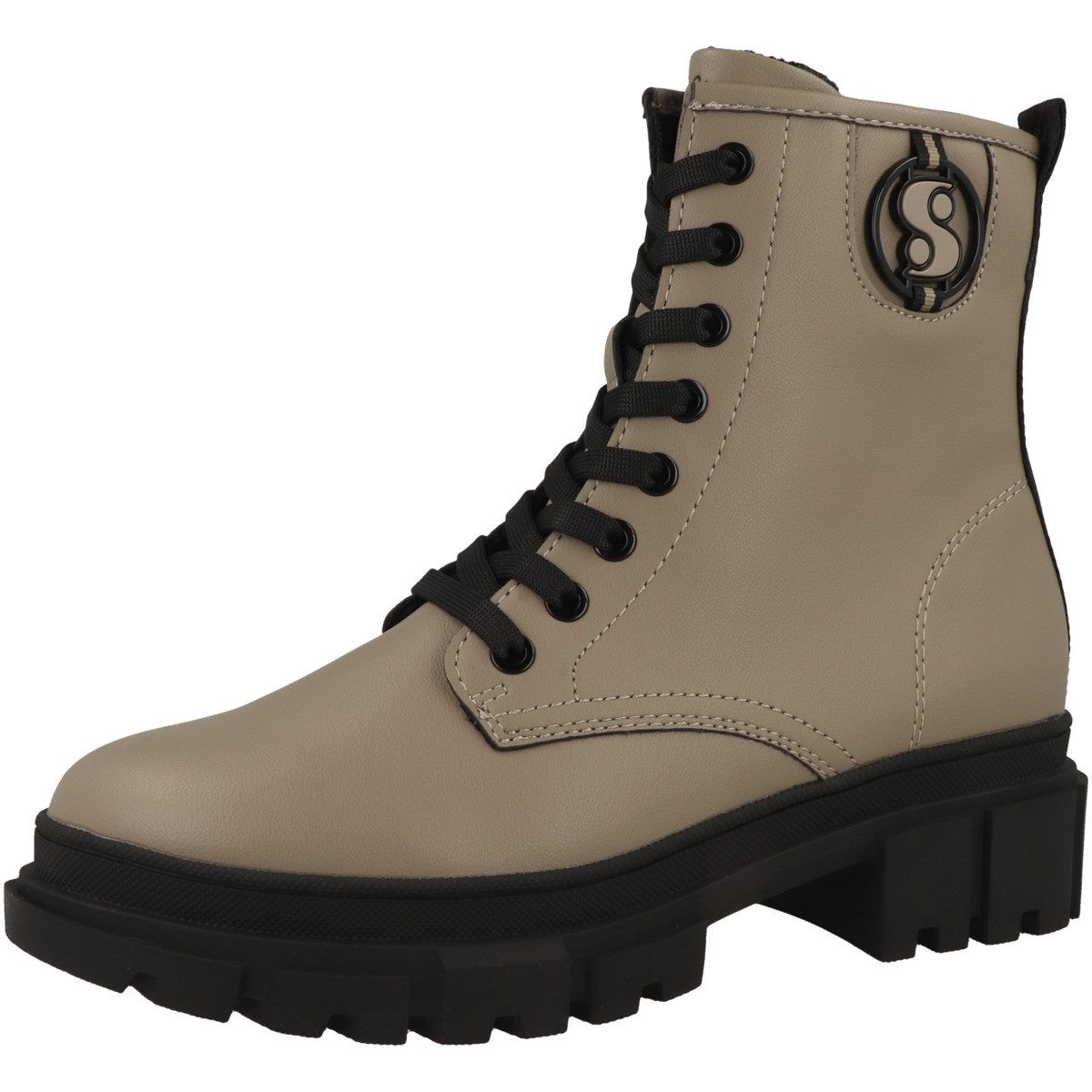 s.Oliver 5-25210-43 Damen Schnürboots Stiefeletten, Stiefel, Winterstiefel, Winterboots, Schneestiefel