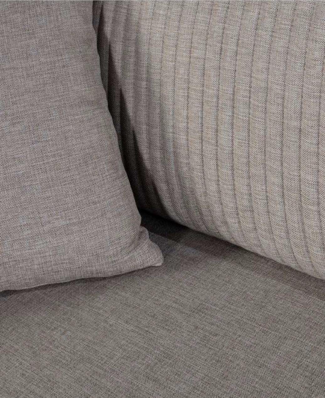 JVmoebel Sofa Designer Möbel Dreisitzer in Textil Sofa Made Grau 3 Europe Couchen Neu, Sitzer Luxus