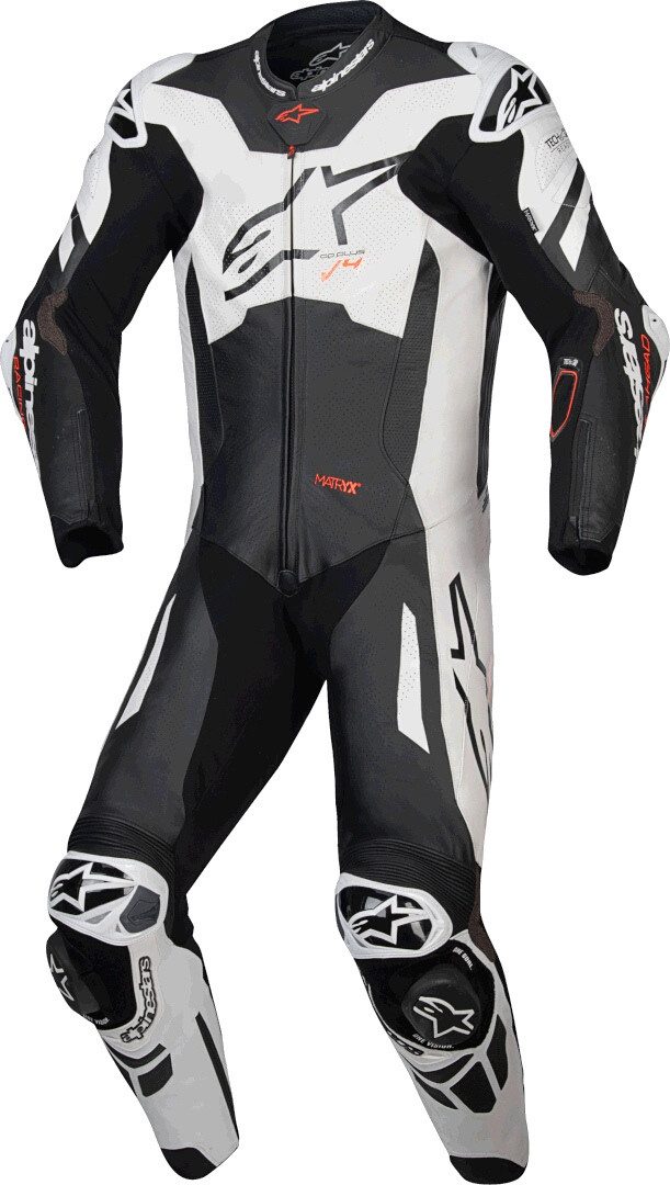 Alpinestars Motorradkombi GP Plus V4 Sprint 1-Teiler Motorrad Lederkombi Perforiert