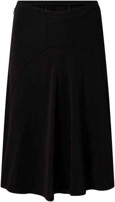 Calvin Klein Jerseyrock SHEER JERSEY FIT & FLARE SKIRT