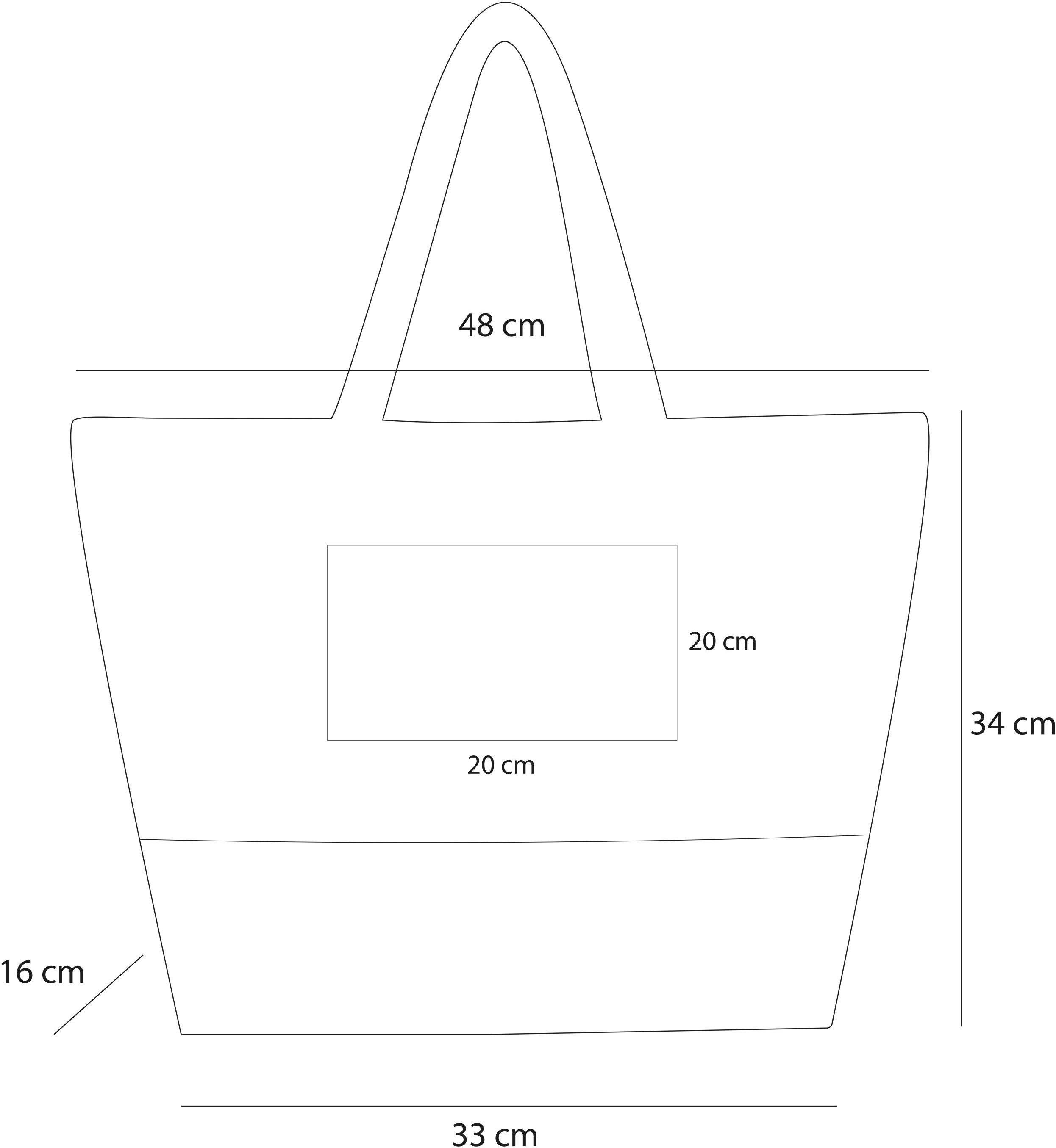 normani Strandtasche Große Strandtasche Nika, XXL Damen Tasche 20 Liter