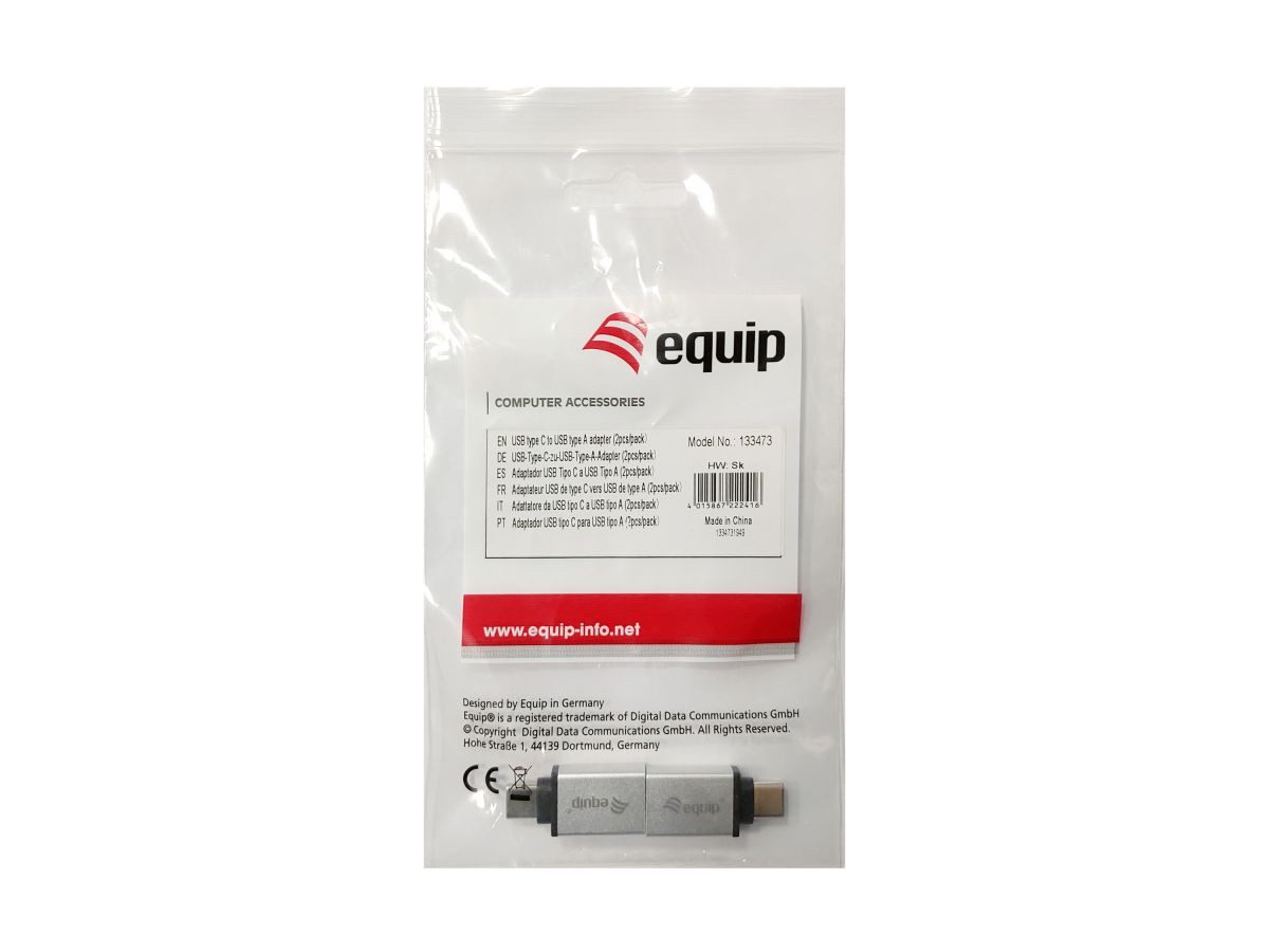 Equip Equip USB Typ C auf USB Typ A Adapter USB-Adapter