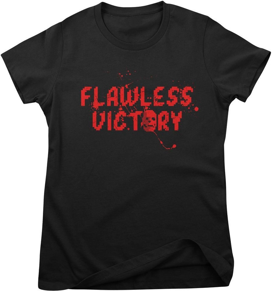 Mortal Kombat T-Shirt Flawless Victory Girly Tee
