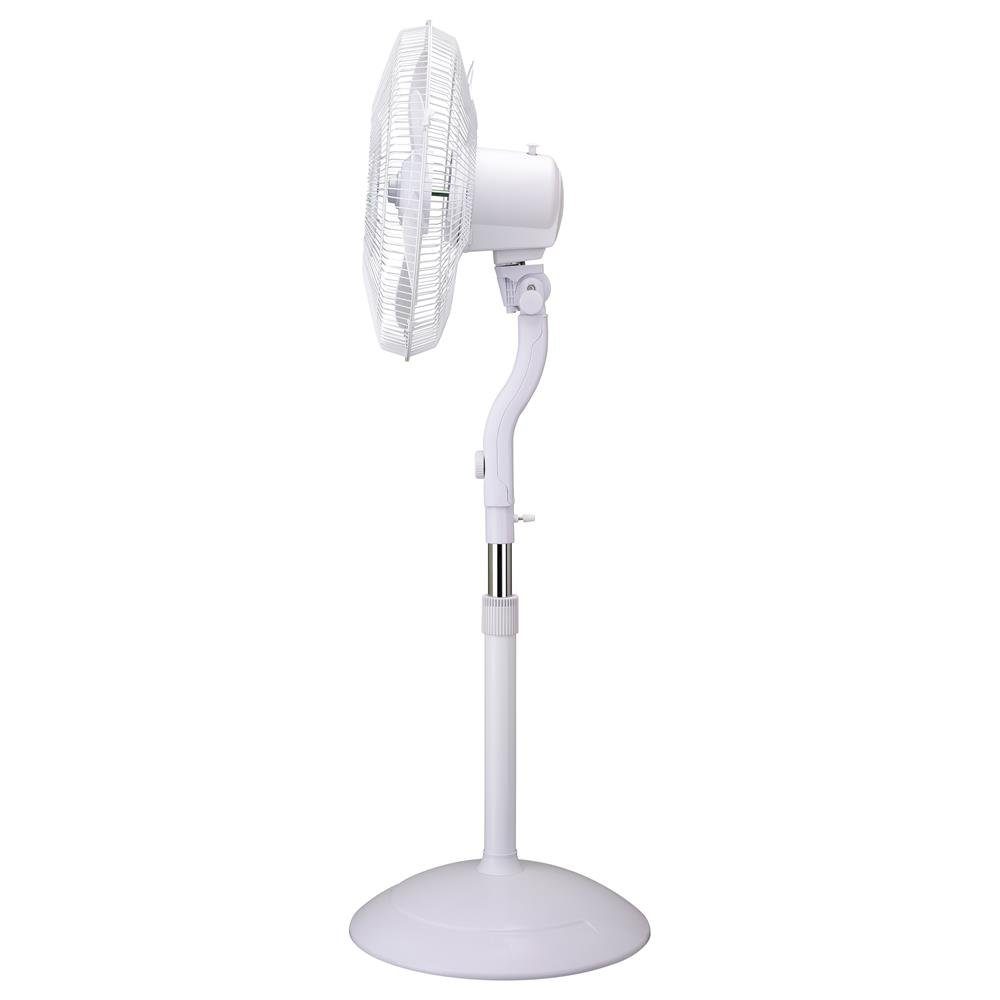 ACTEC Standventilator, Tischventilator / weiß Standventilator Geschwindigkeiten 60 Watt oszillierend 3