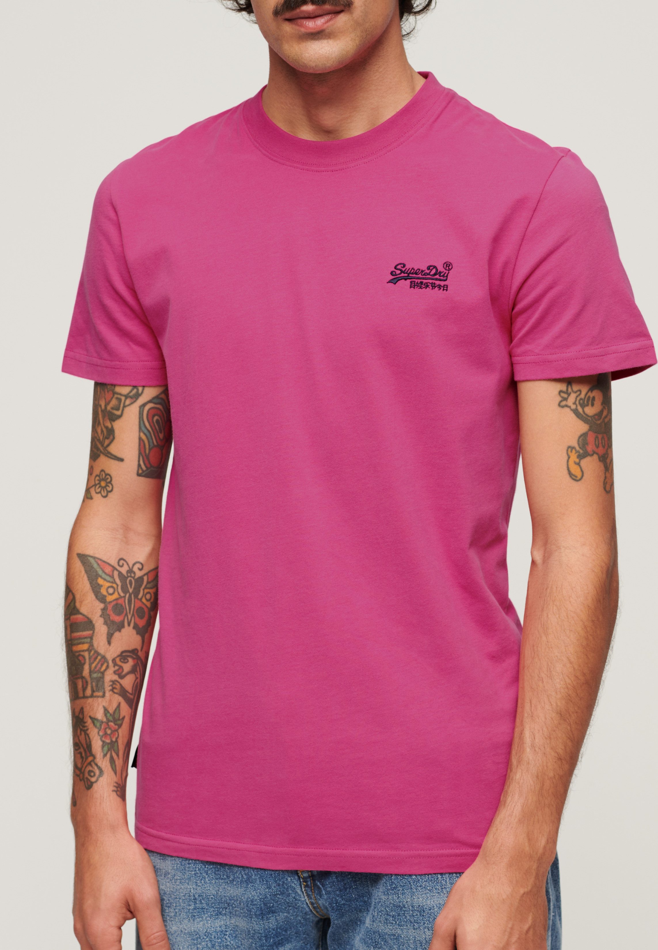 Superdry Rundhalsshirt ESSENTIAL LOGO EMB TEE günstig online kaufen