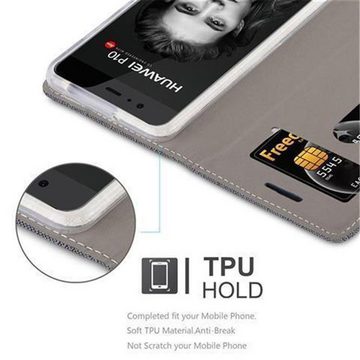 Cadorabo Handyhülle Huawei P10 Huawei P10, Klappbare Handy Schutzhülle - Hülle - mit Standfunktion und Kartenfach