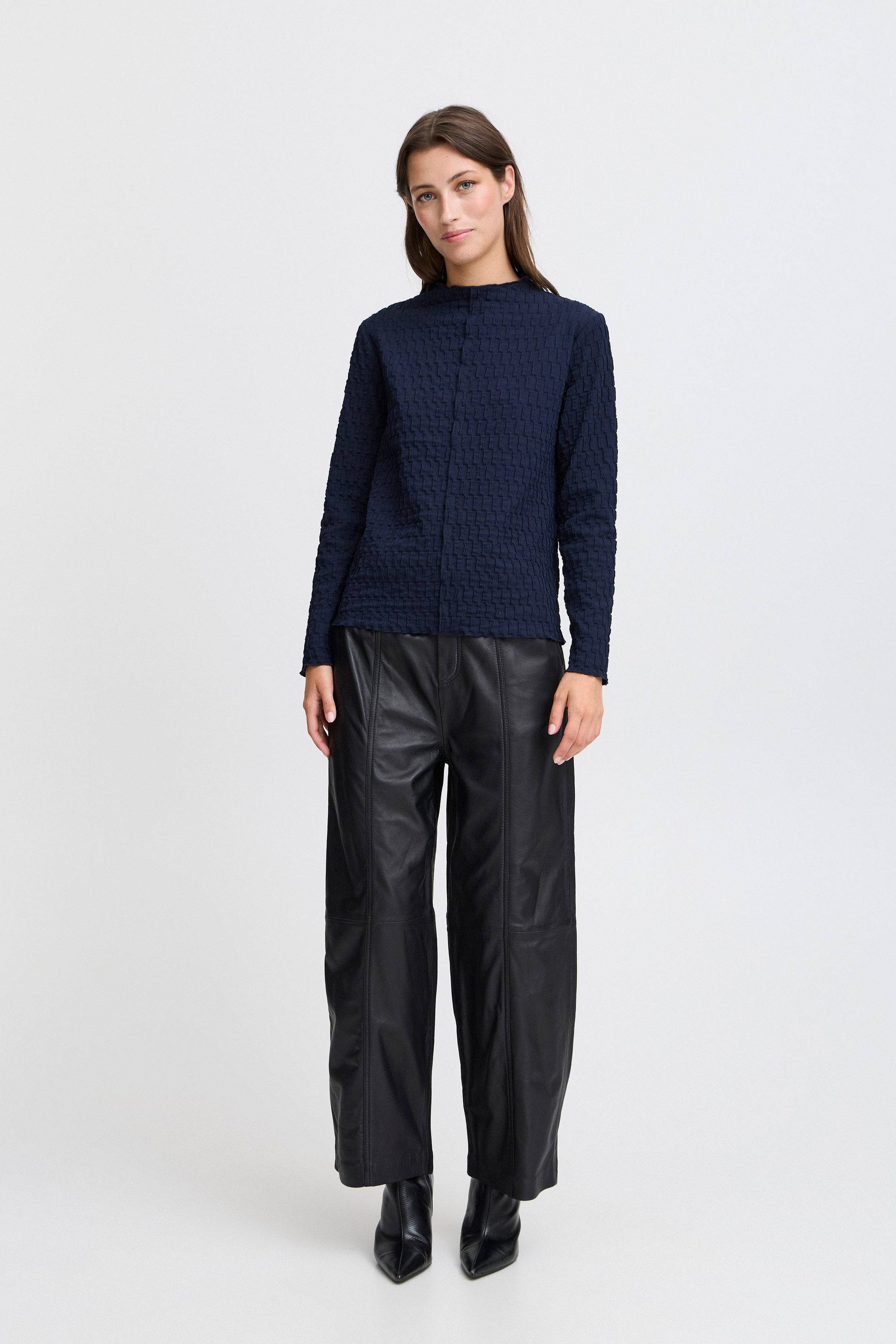 b.young Langarmbluse Langarm-Bluse BYFRAI