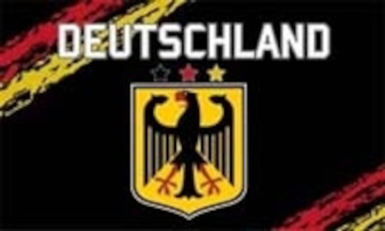 flaggenmeer Flagge Deutschland schwarz 80 g/m²