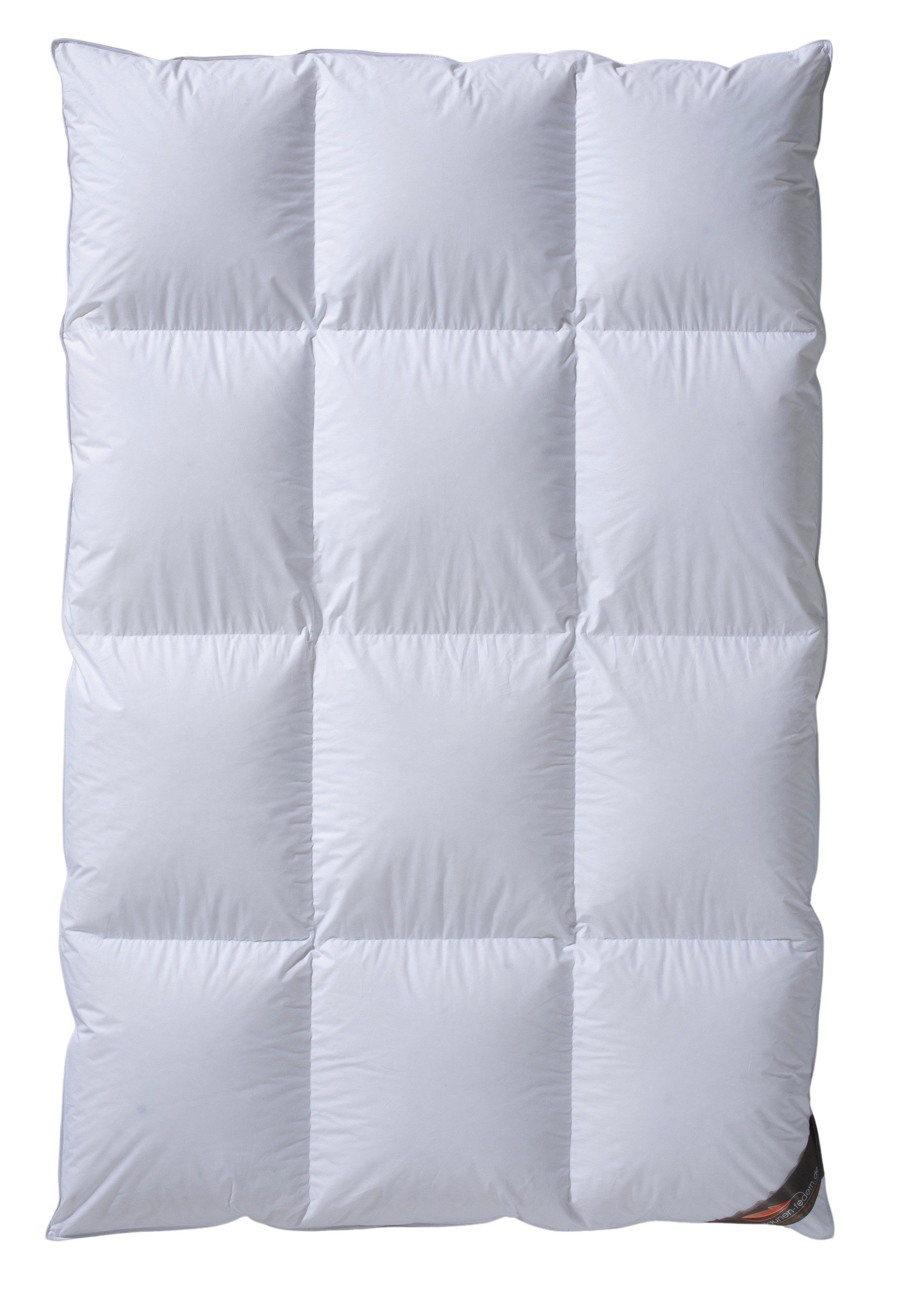 daunen-federn.de Gänsedaunenbettdecke Daunendecke 3x4 Kassetten 100 % Gänse günstig online kaufen