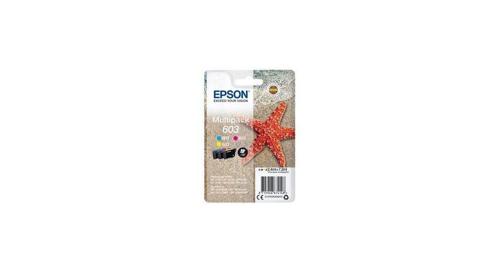 Epson Epson 603 Seestern Druckerpatronen 3er Multipack C Tintenpatrone