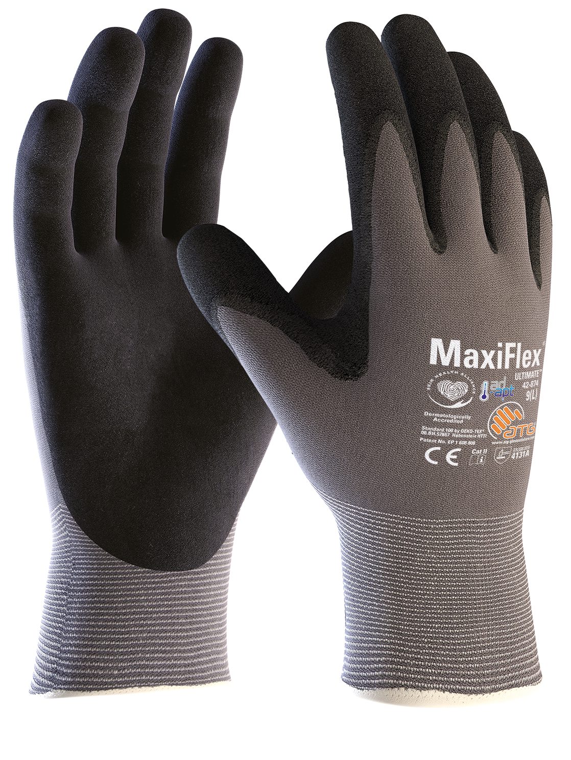 12 ATG AD-APT® Paar Ultimate™ MaxiFlex® Montage-Handschuhe