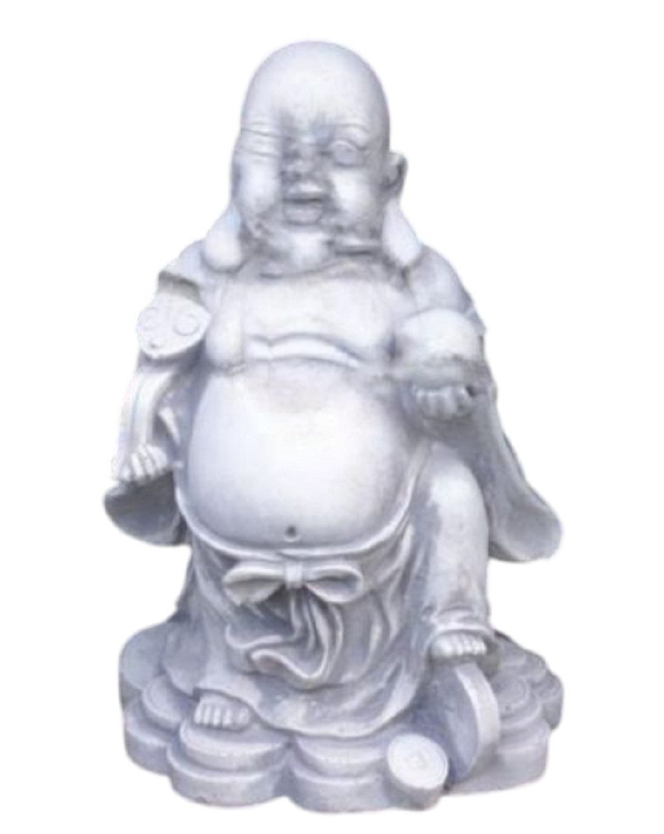 Buddhafigur Buddha-Figur Skulptur Garten-Deko Terrassen-Stein 101209