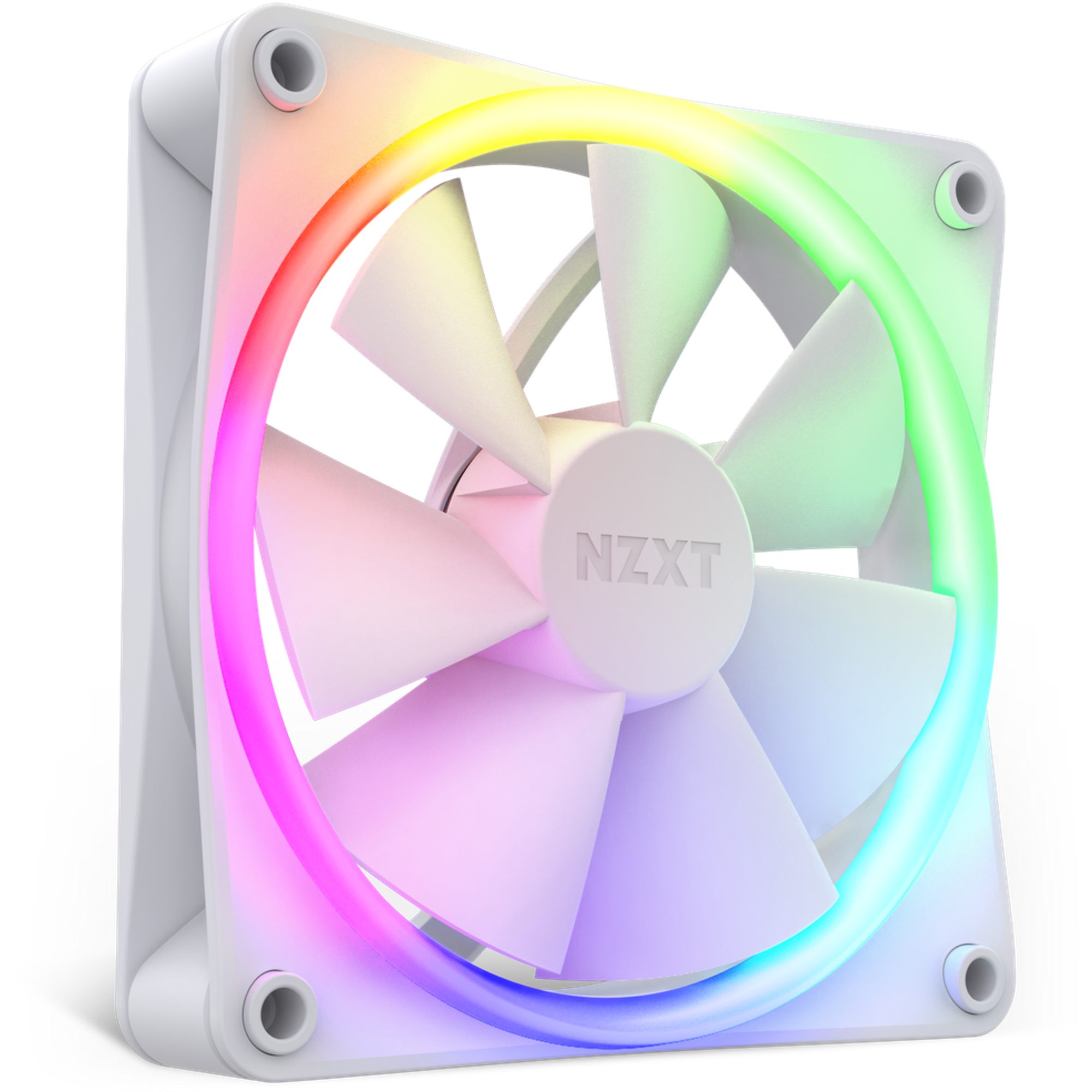 NZXT Gehäuselüfter NZXT F120 RGB Single 120x120x26, Gehäuselüfter, (Einzellüfter, ohne