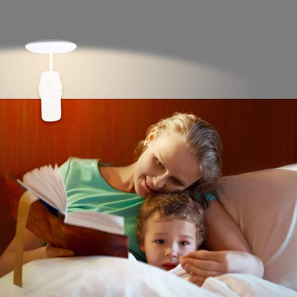 Leselampe LED -Leselampe, -wiederaufladbare GelldG für USB Bogenlampe LED Buch,