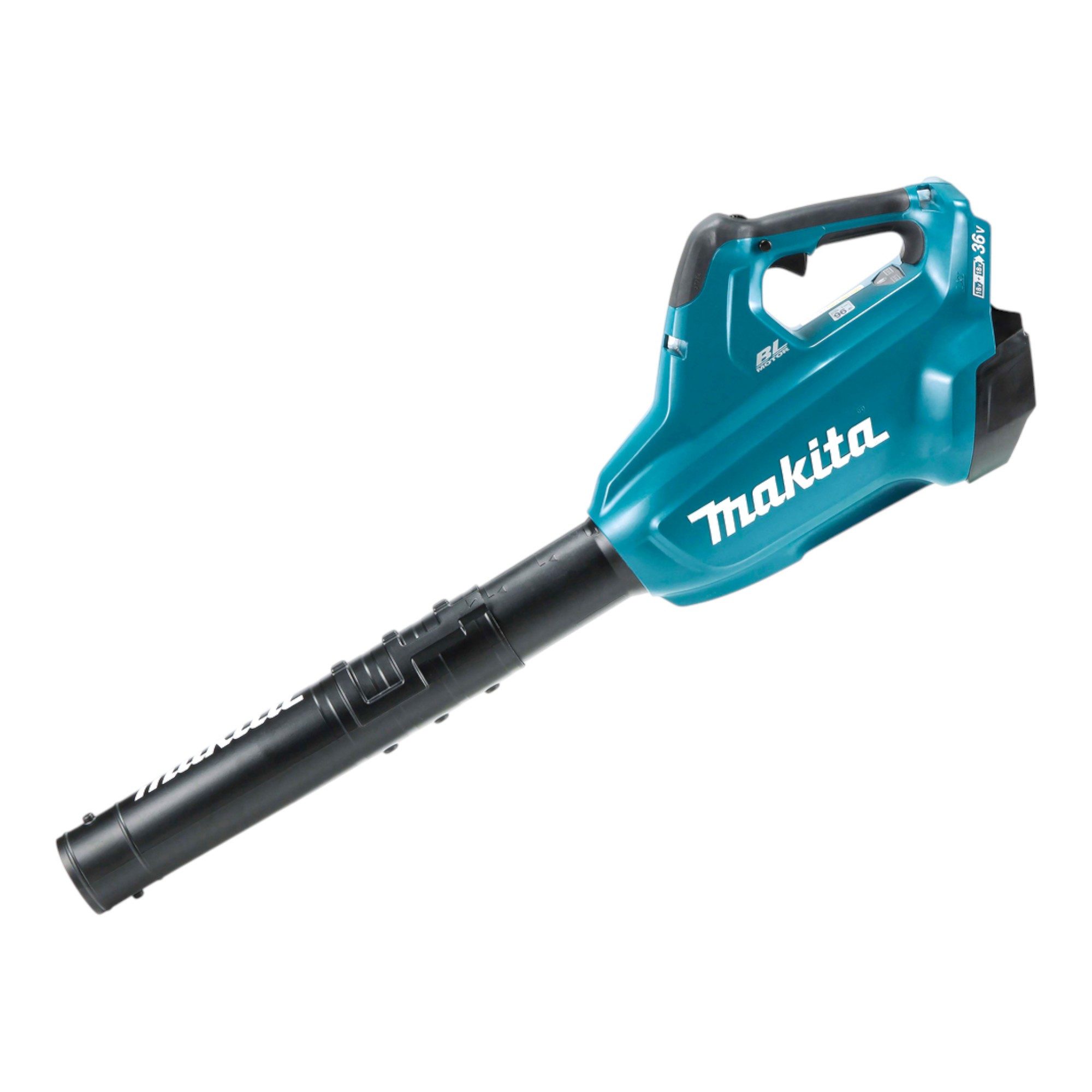 Makita Akku-Laubbläser DUB 362 Z Akku Laubbläser Gebläse 18 V (2x 18 V) + 2x Akku 9,0 Ah