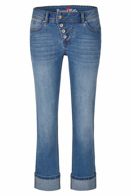 Buena Vista Stretch-Jeans BUENA VISTA MALIBU Straight 7/8 mid stone 2501 B5 günstig online kaufen