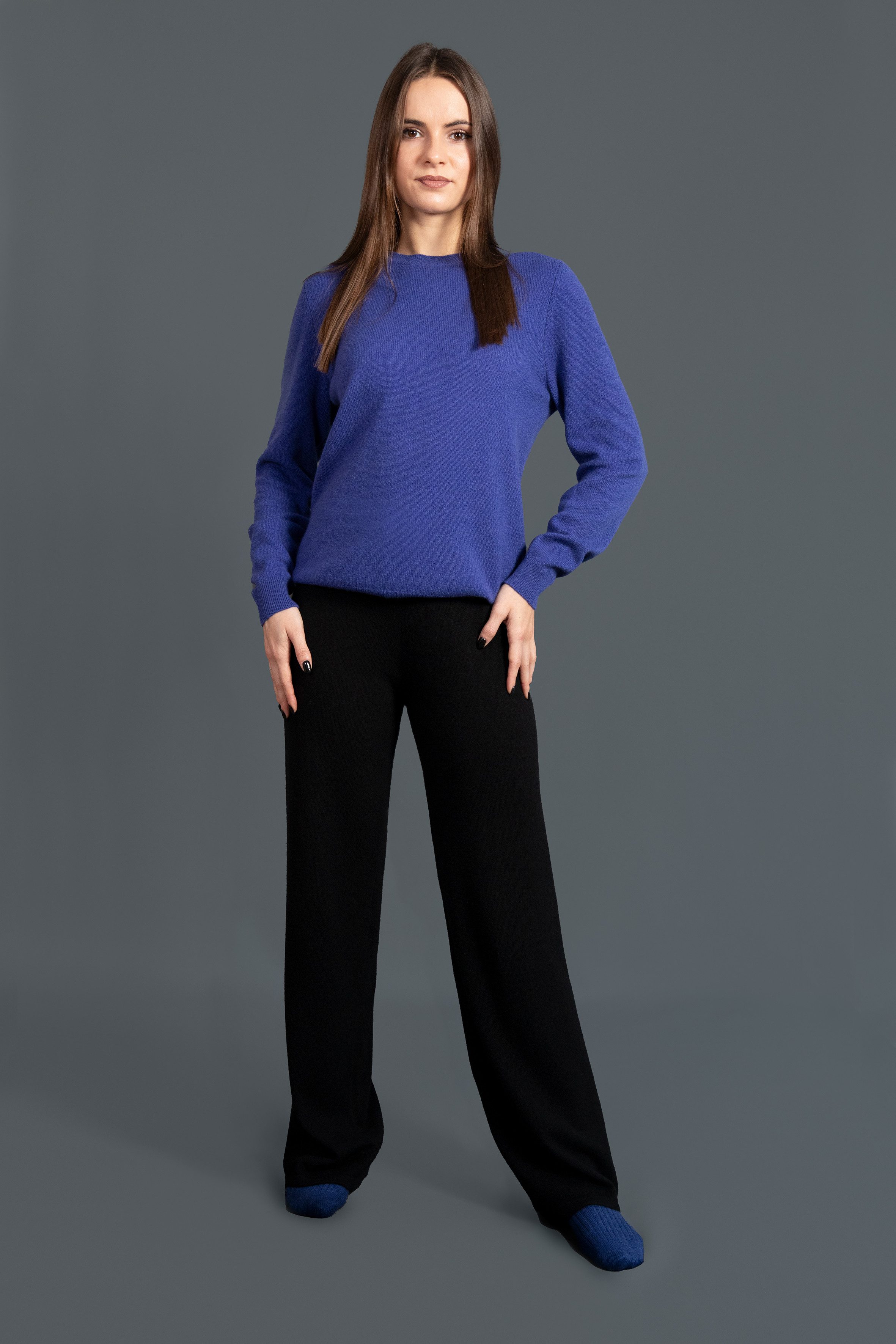 Ariun Strickhose aus reinem Kaschmir, Bewegungsfreiheit, günstig online kaufen