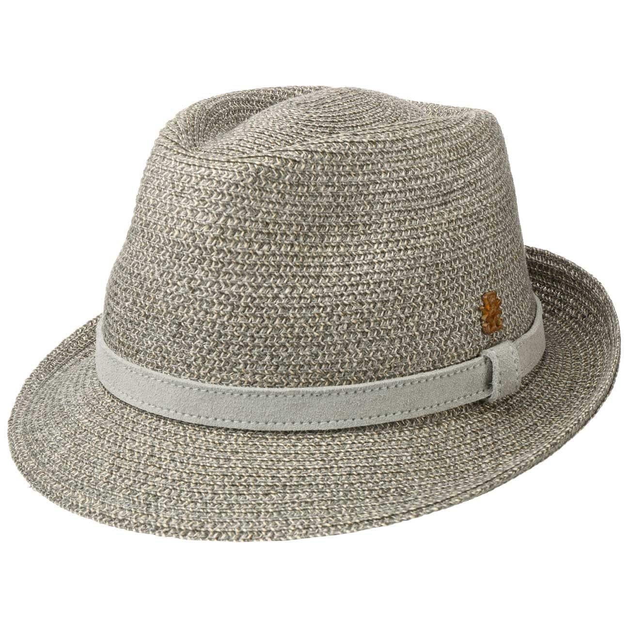 Mayser Sonnenhut (1-St) Trilby mit Lederband, Made in the EU grau