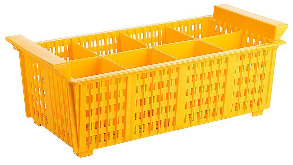 Contacto Besteckkorb, Besteckspülkorb, gelb 43 x günstig online kaufen