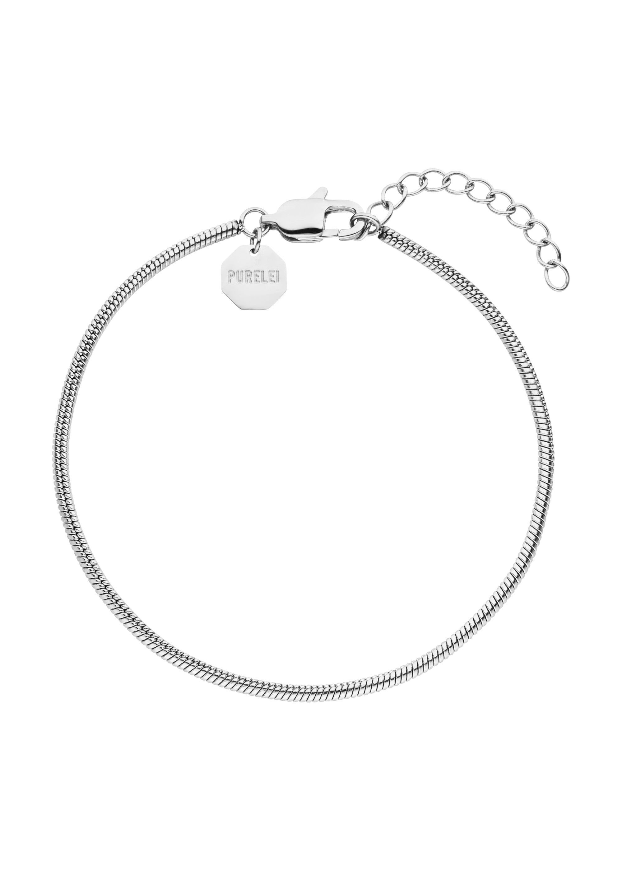 Purelei Gliederarmband Sleekness, mit Karabinerverschluss