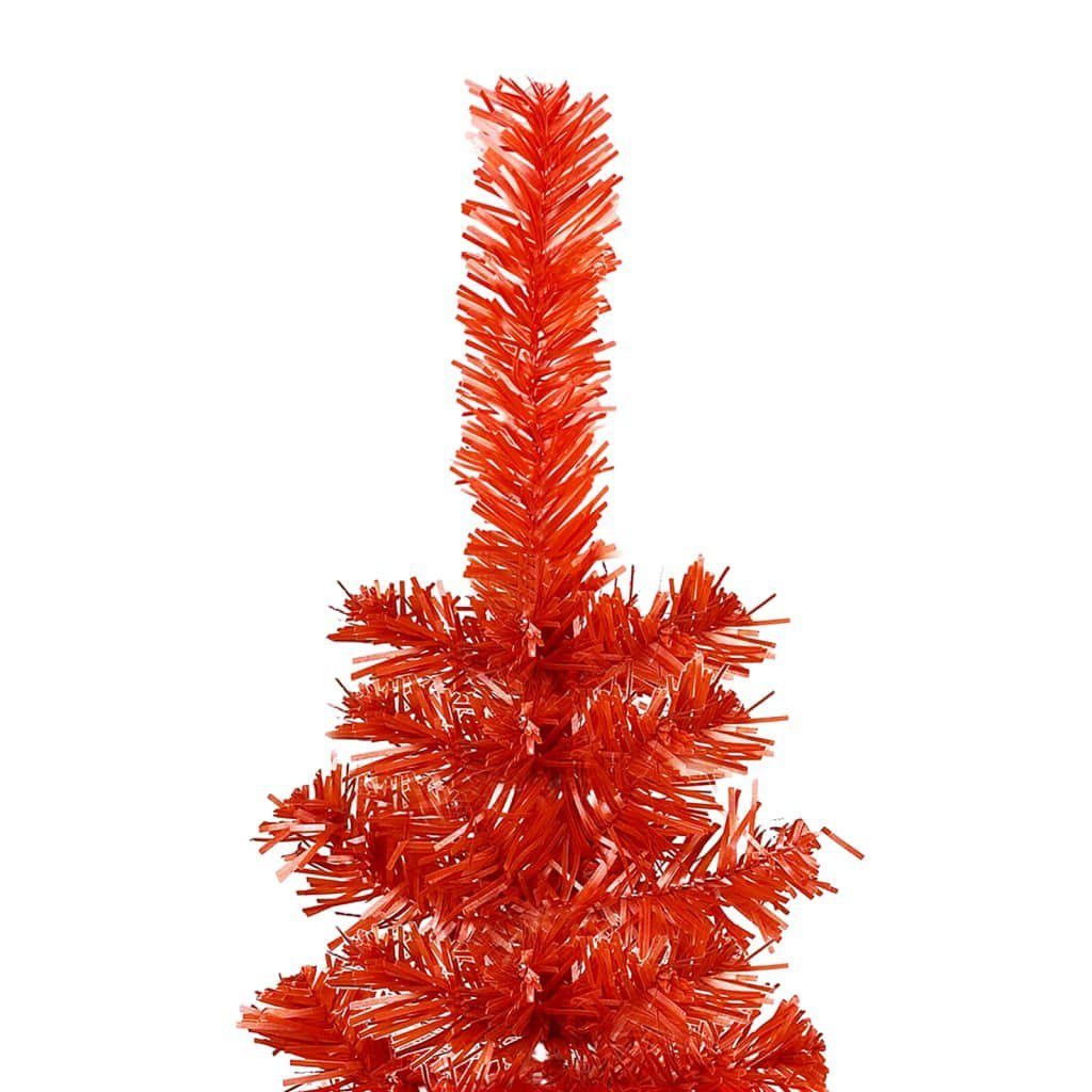 vidaXL Künstlicher Weihnachtsbaum Schlanker cm Rot 150 Weihnachtsbaum