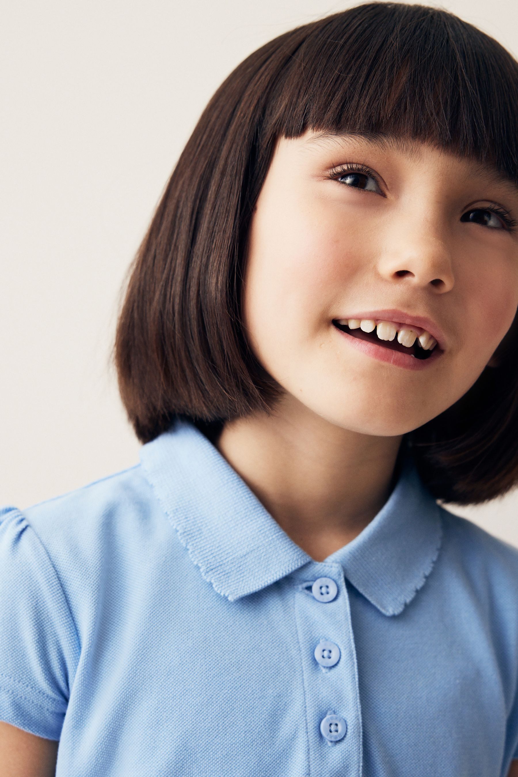 Next Poloshirt Kurzärmelige Polohemden aus Baumwolle im 2er-Pack (2-tlg)