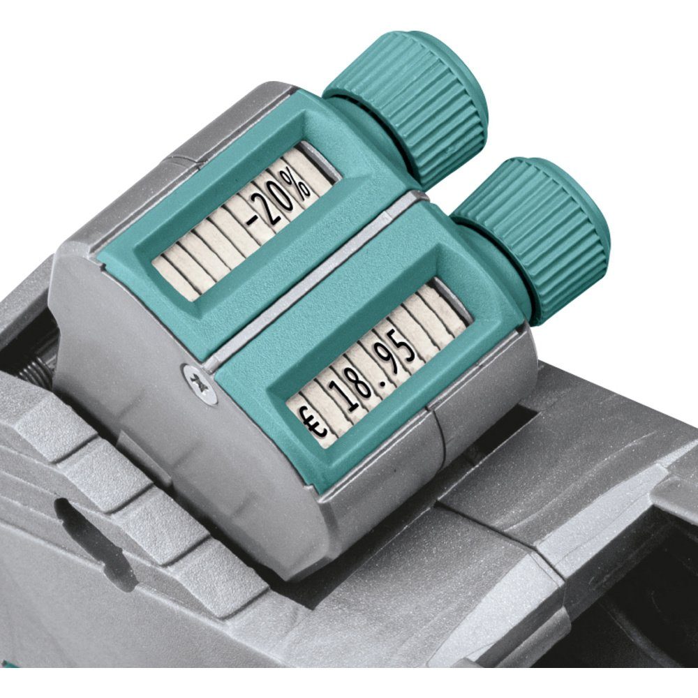 METO Etikett METO Preisauszeichnungsgerät Classic M Anzahl Druckzeilen: 2 Grau