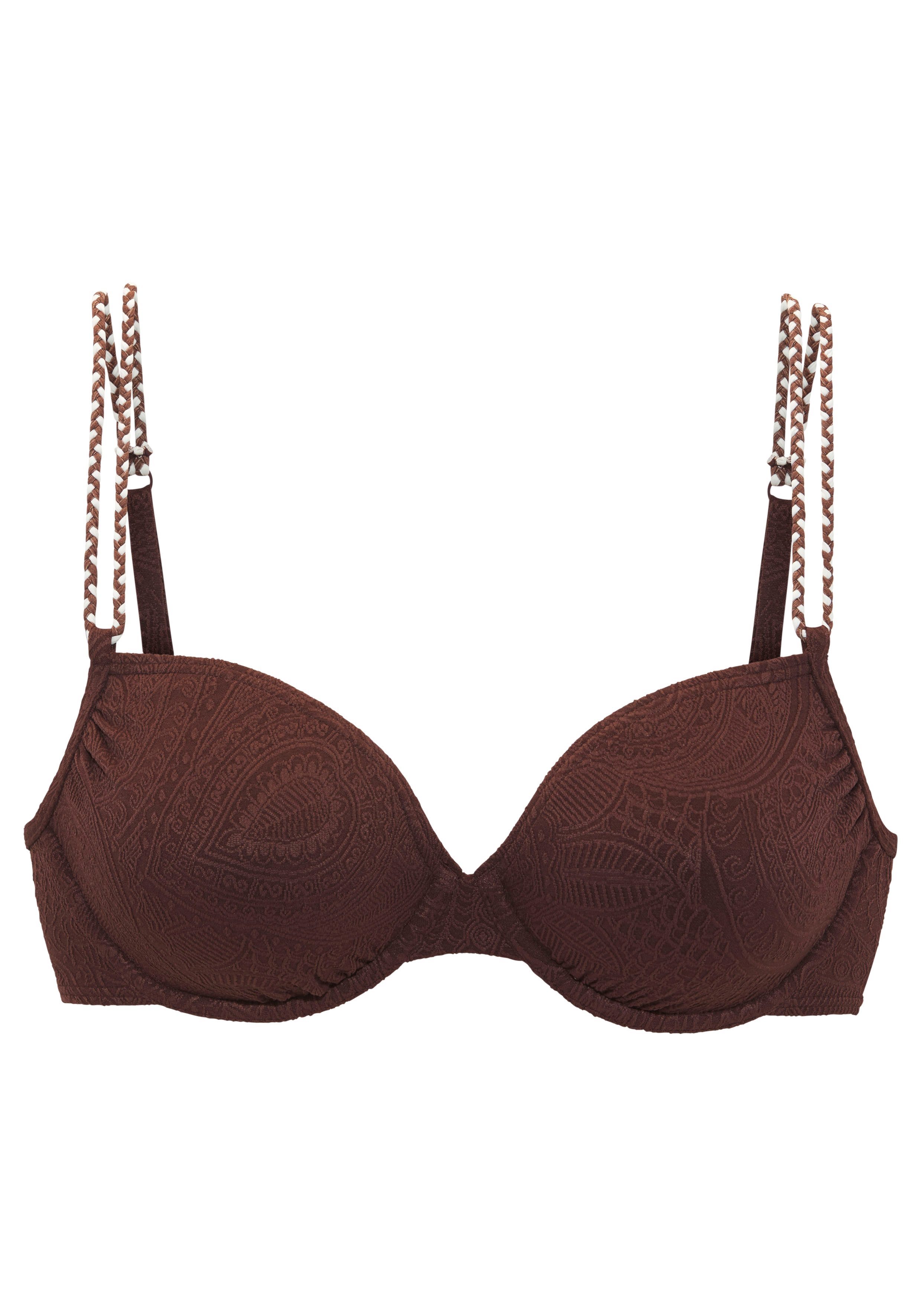 s.Oliver Bügel-Bikini-Top Ada, mit gemusterter Strukturware