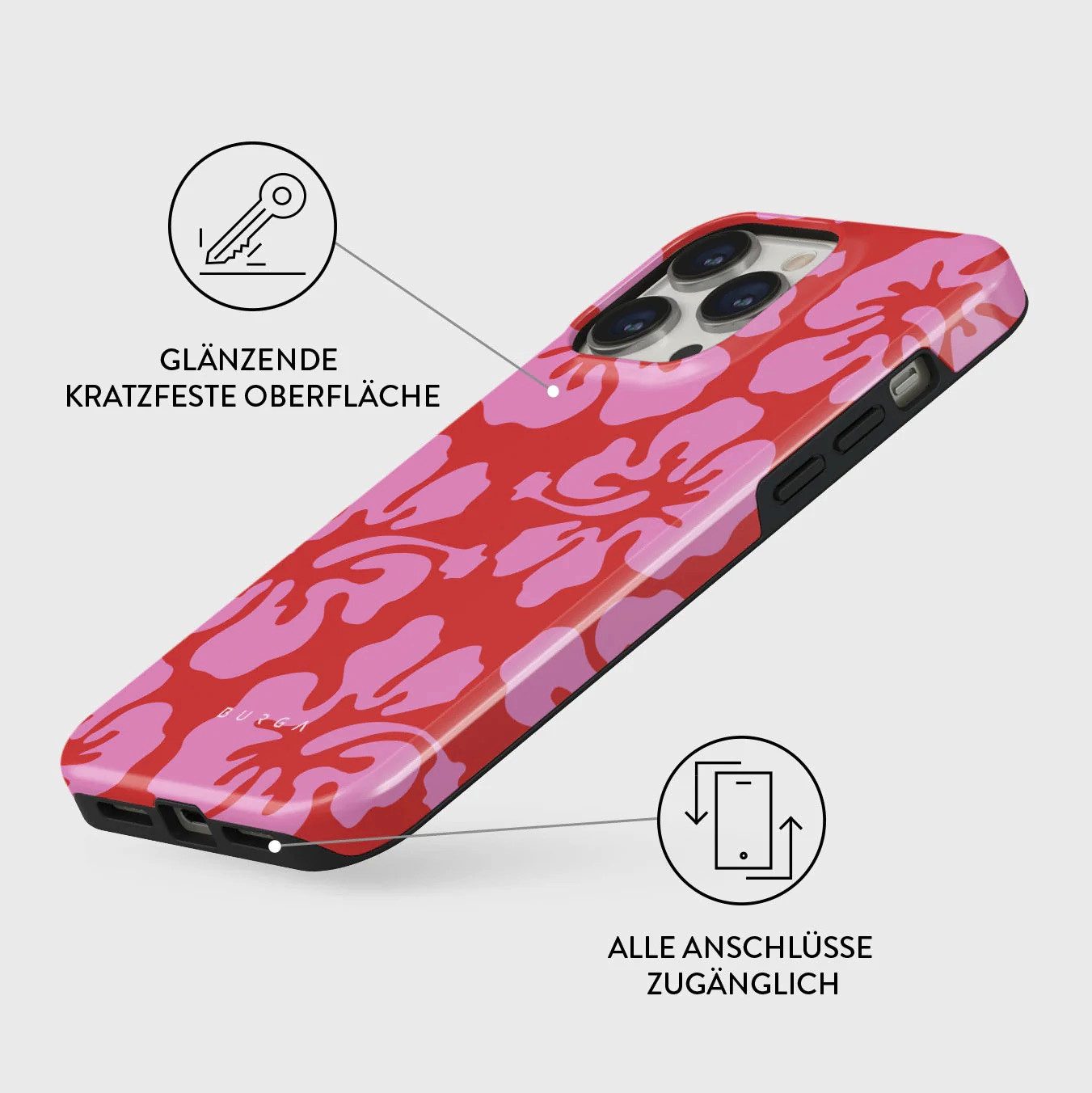 BURGA Handyhülle Tough MagSafe Case Me Gustas Tu iPhone 14 Pro Max
