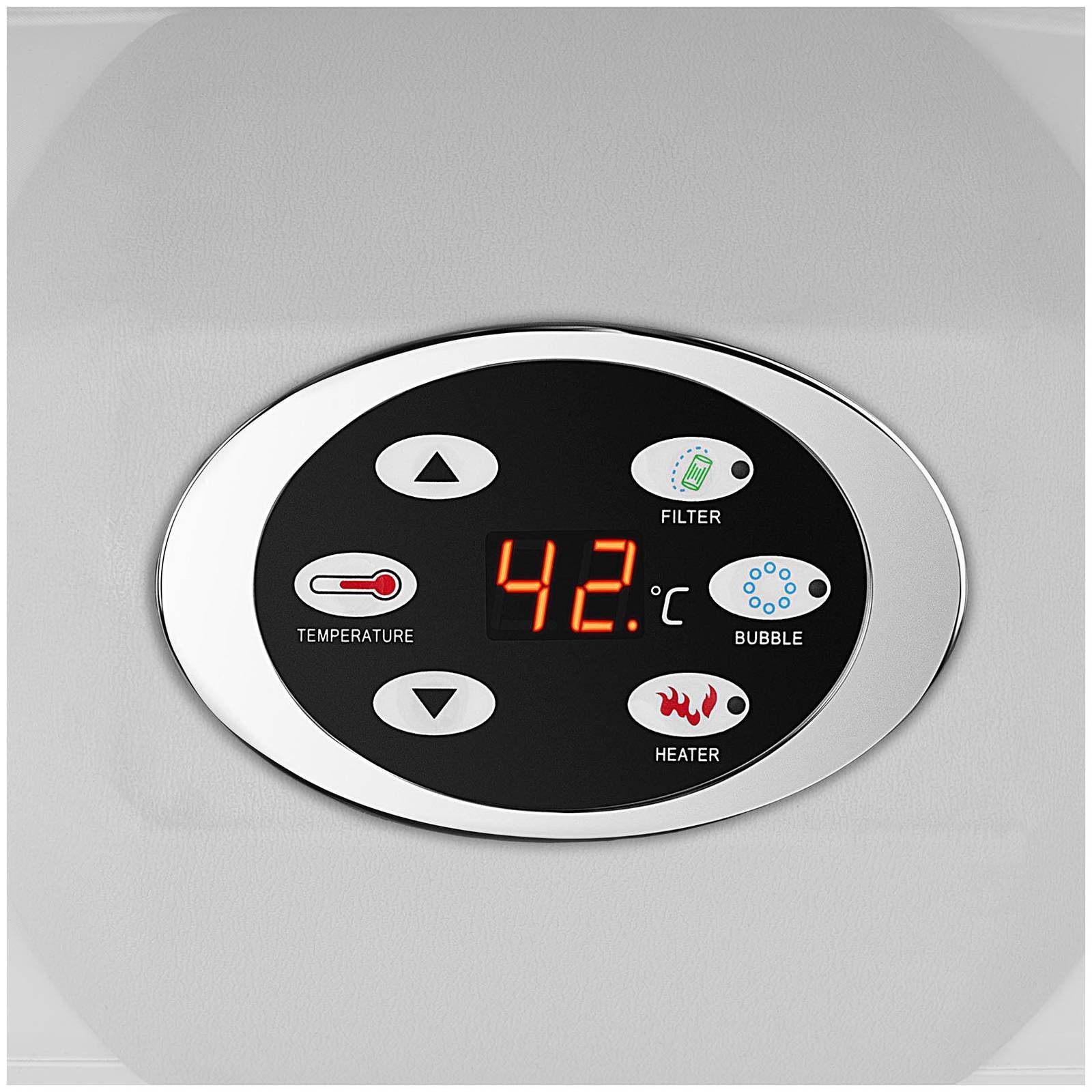 Uniprodo Whirlpool Whirlpool aufblasbar Sprudelbad 600 günstig online kaufen