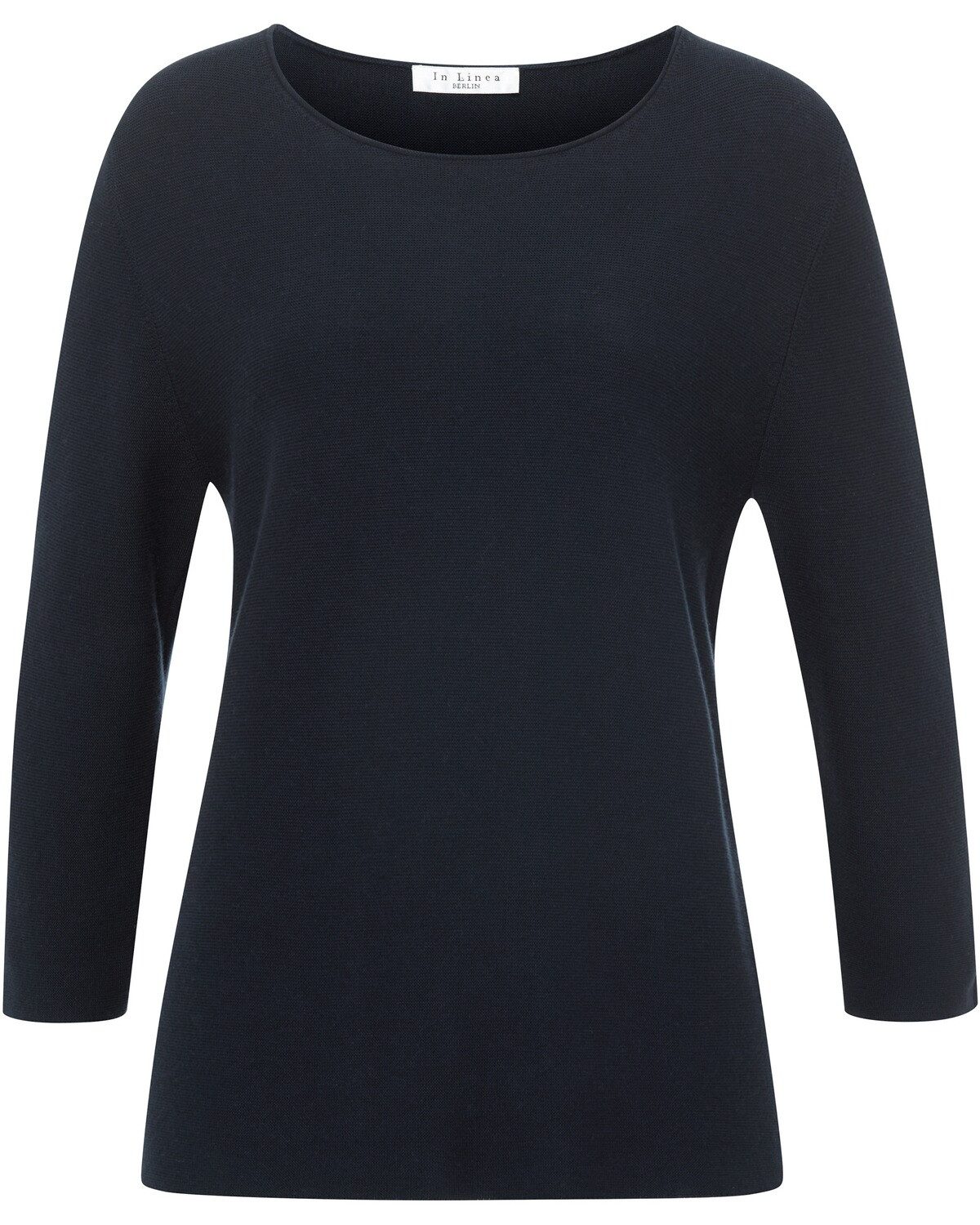 IN LINEA Вязаные свитера Rundhals-Pullover mit 3/4-Arm