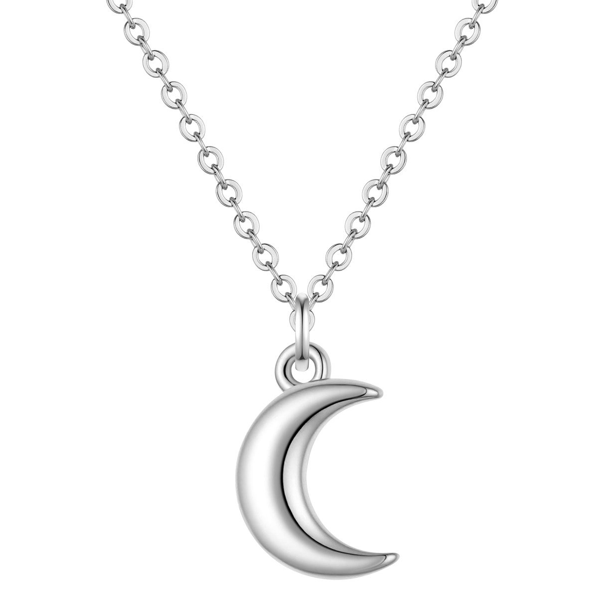 Collier Mond silber