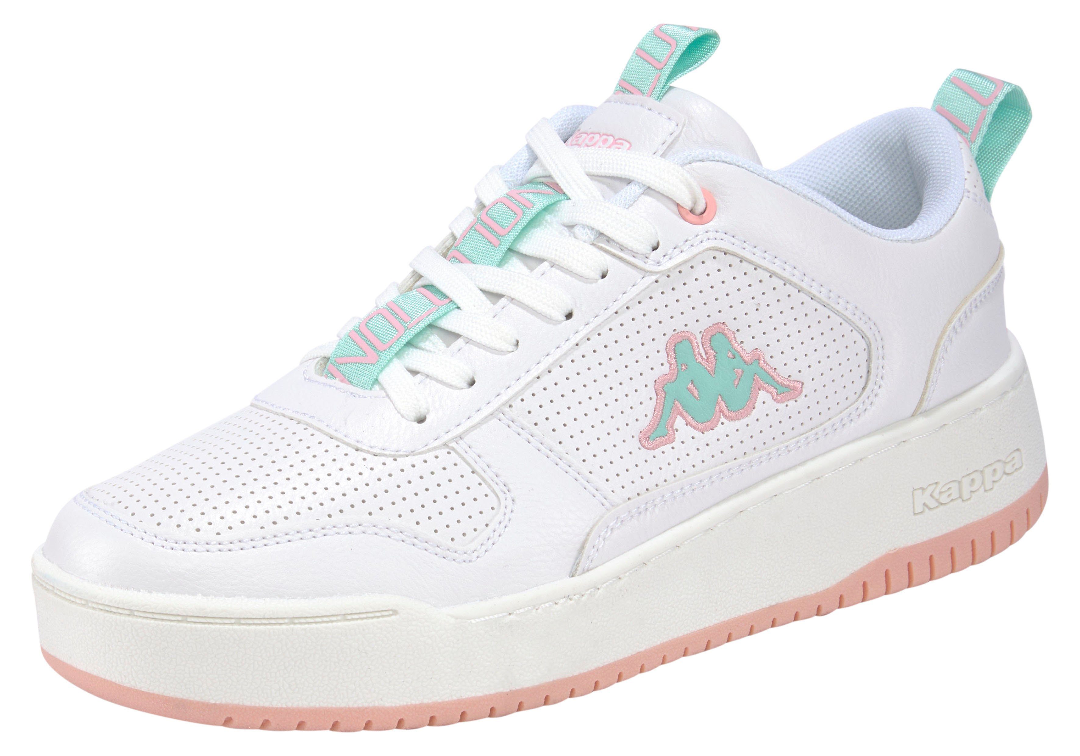 Kappa Sneaker weiß-rosa | Sneaker low
