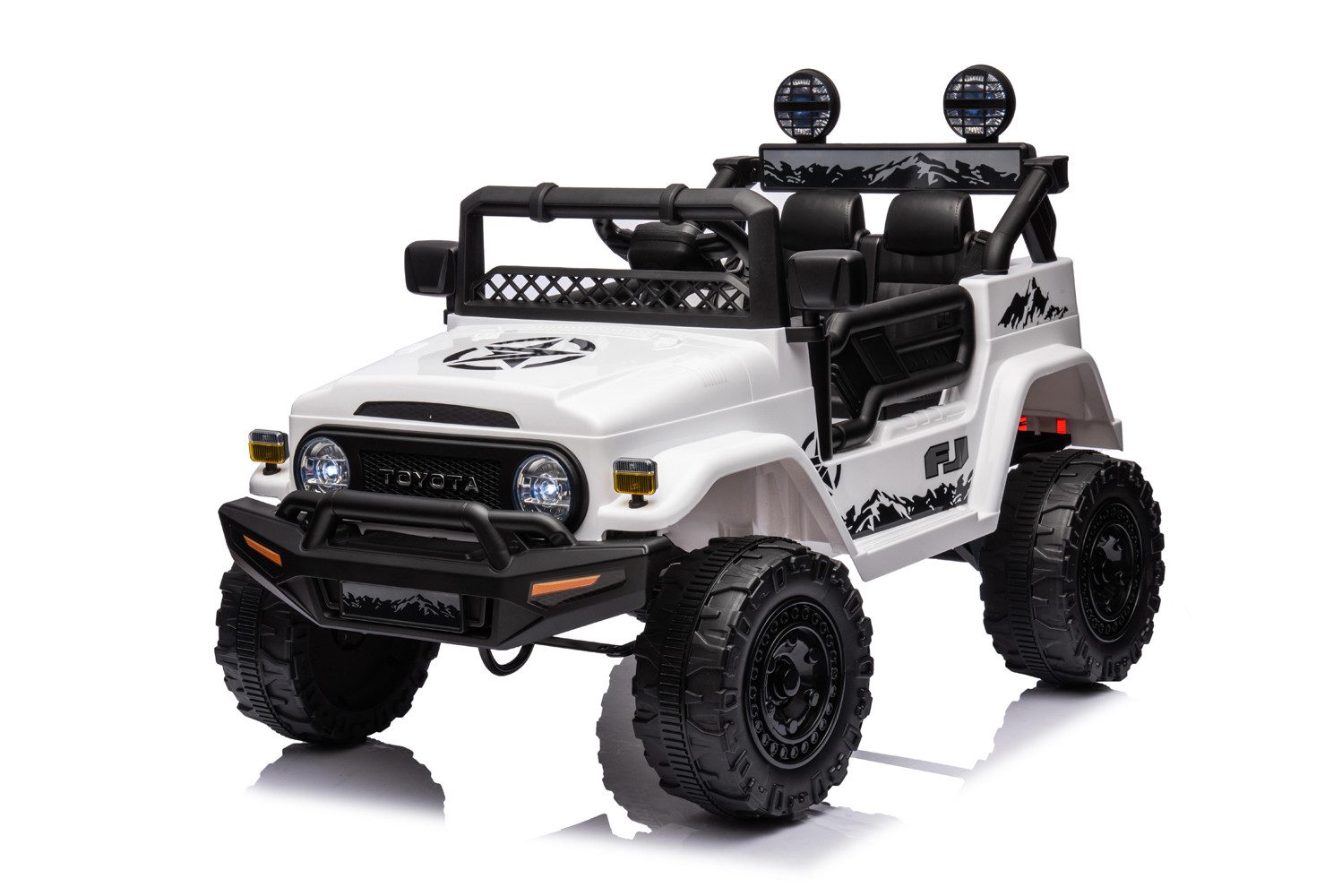 Smarty Elektro-Kinderauto Elektro Kinderauto TOYOTA FJ mit Lizenz Allrad 4x25W