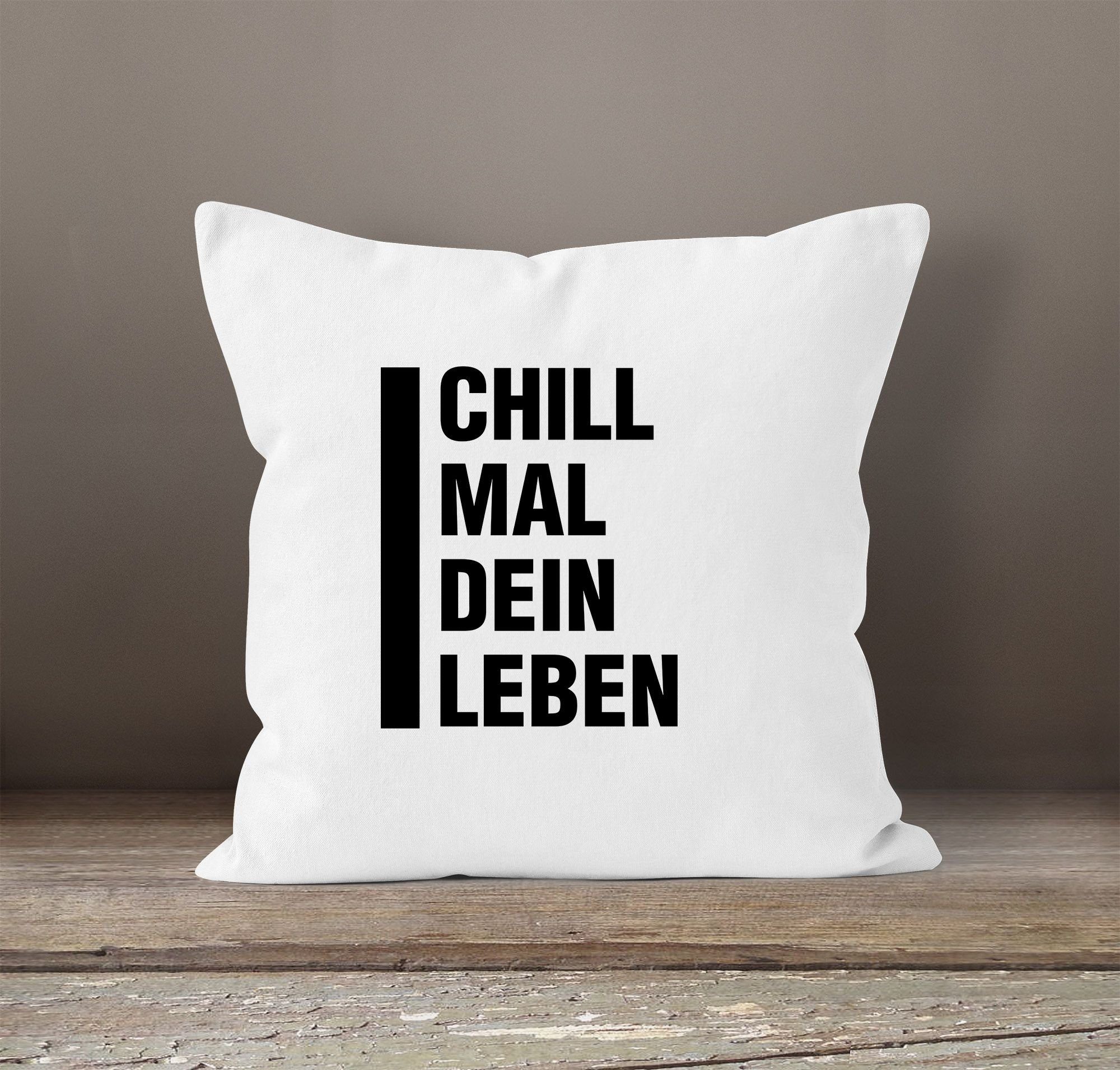 MoonWorks Dekokissen angesagter Kissenbezug mit Spruch günstig online kaufen