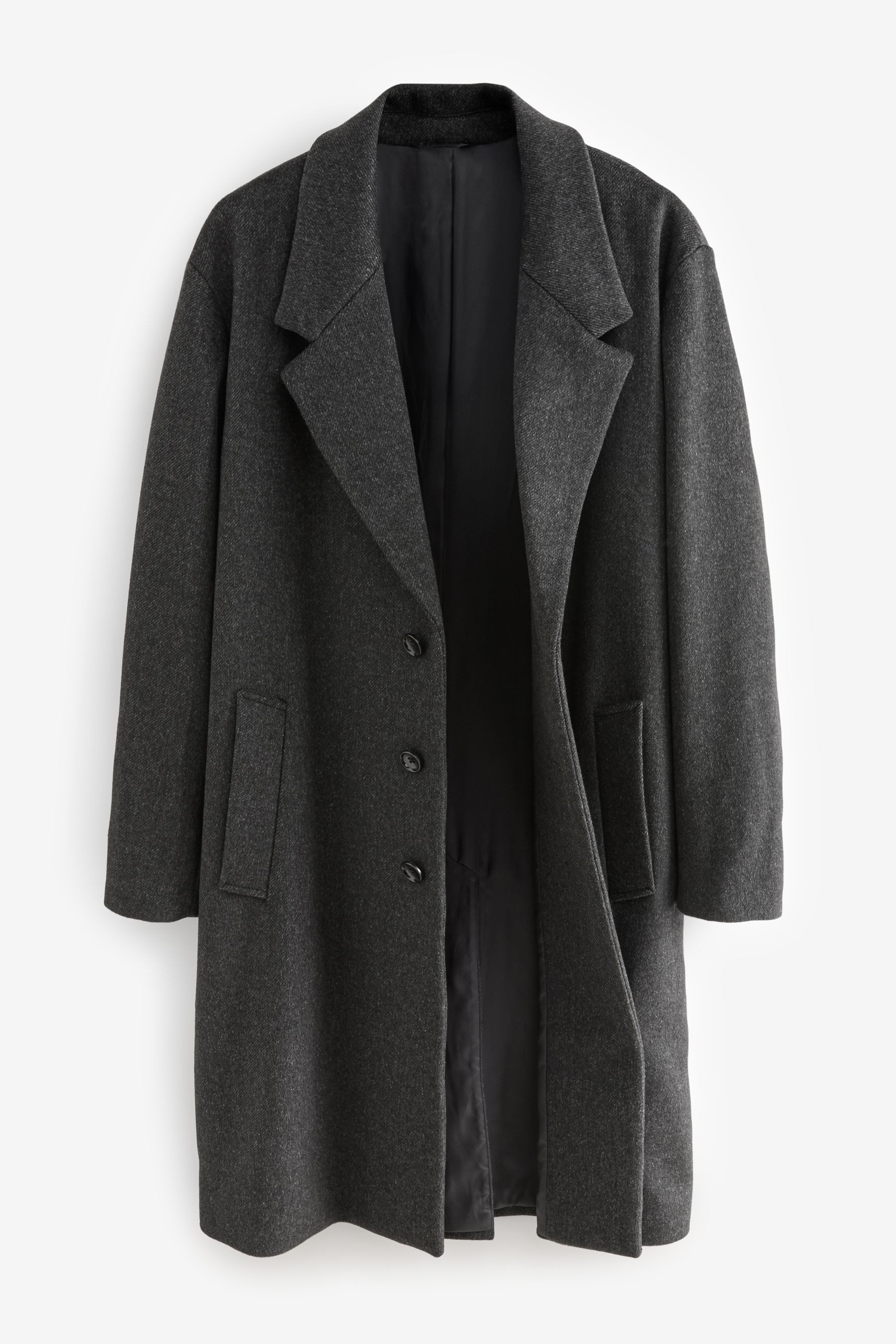 Next Kurzmantel Relaxed Fit Epsom-Wollmantel mit günstig online kaufen