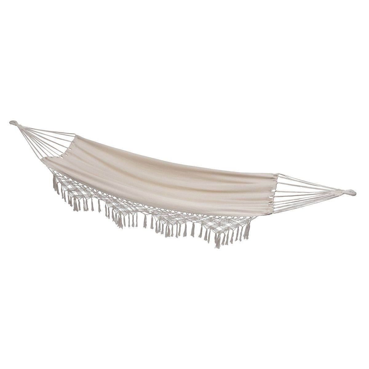 CONACORD Hängematte Hängematte Creme bis 120 kg, in- & outdoor, für in- & outdoor, komfortabel