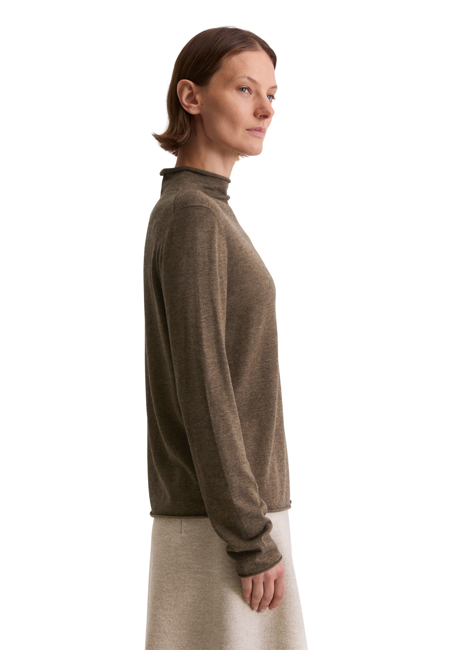 Marc O'Polo Strickpullover aus edlem Schurwolle-Viskose-Mix günstig online kaufen