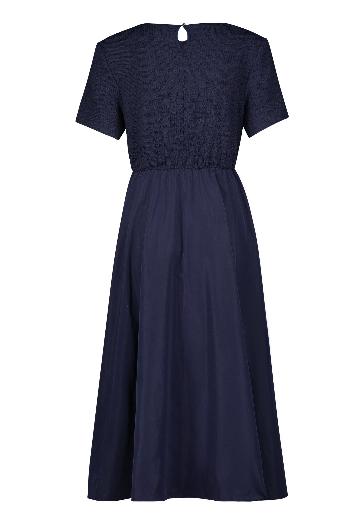 Cartoon Midikleid Damen mit Eingrifftaschen