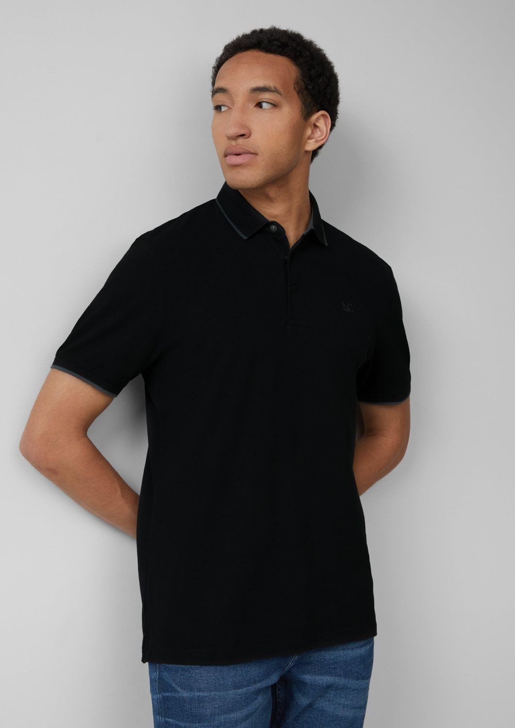 s.Oliver Poloshirt mit Kontrast-Details günstig online kaufen