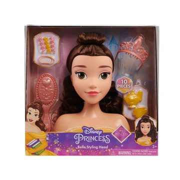 JustPlay Frisierkopf Disney Princess Basic Belle Styling Head