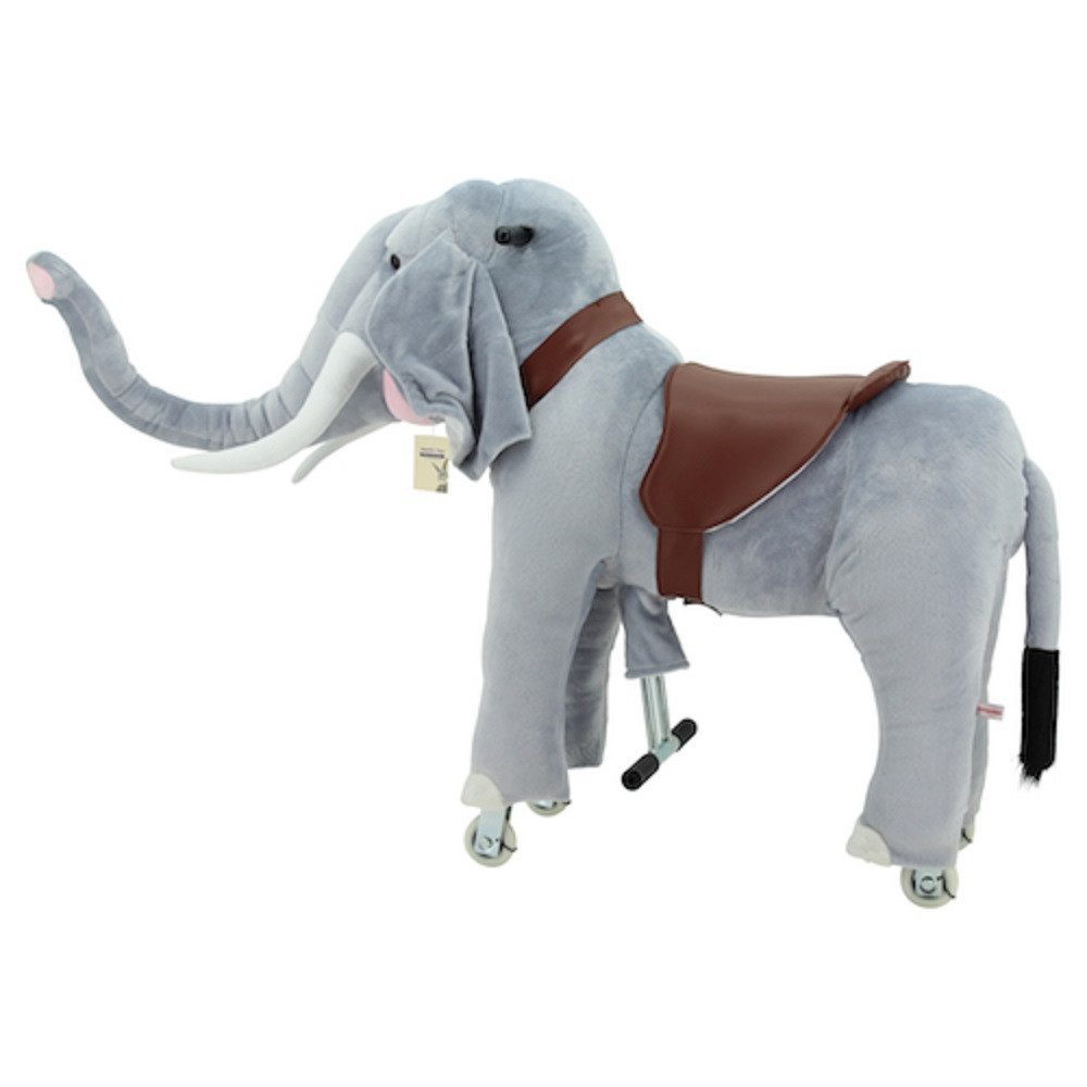 Sweety-Toys Reittier Sweety Toys 7431 Reittier Elefant auf Rollen für 4 bis 9 Jahre