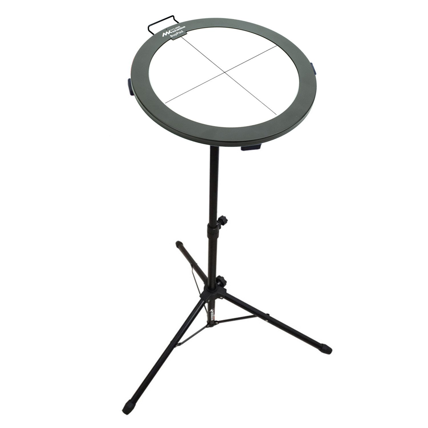 Keith McMillen E-Drum Pads Muse Kinetics Bop Pad MIDI-Drumpad mit Mount und Ständer,mit Halterung, und Ständer