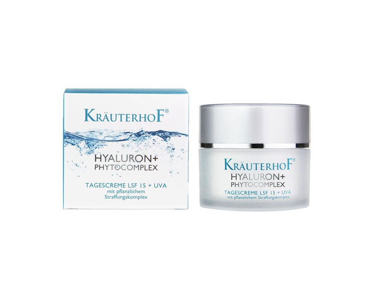 Kräuterhof Tagescreme KräuterhoF Phytokomplex mit LSF 15 + UVA, 50 ml Gesichtspflege, 1-tlg., Leichte, schnell einziehende Textur
