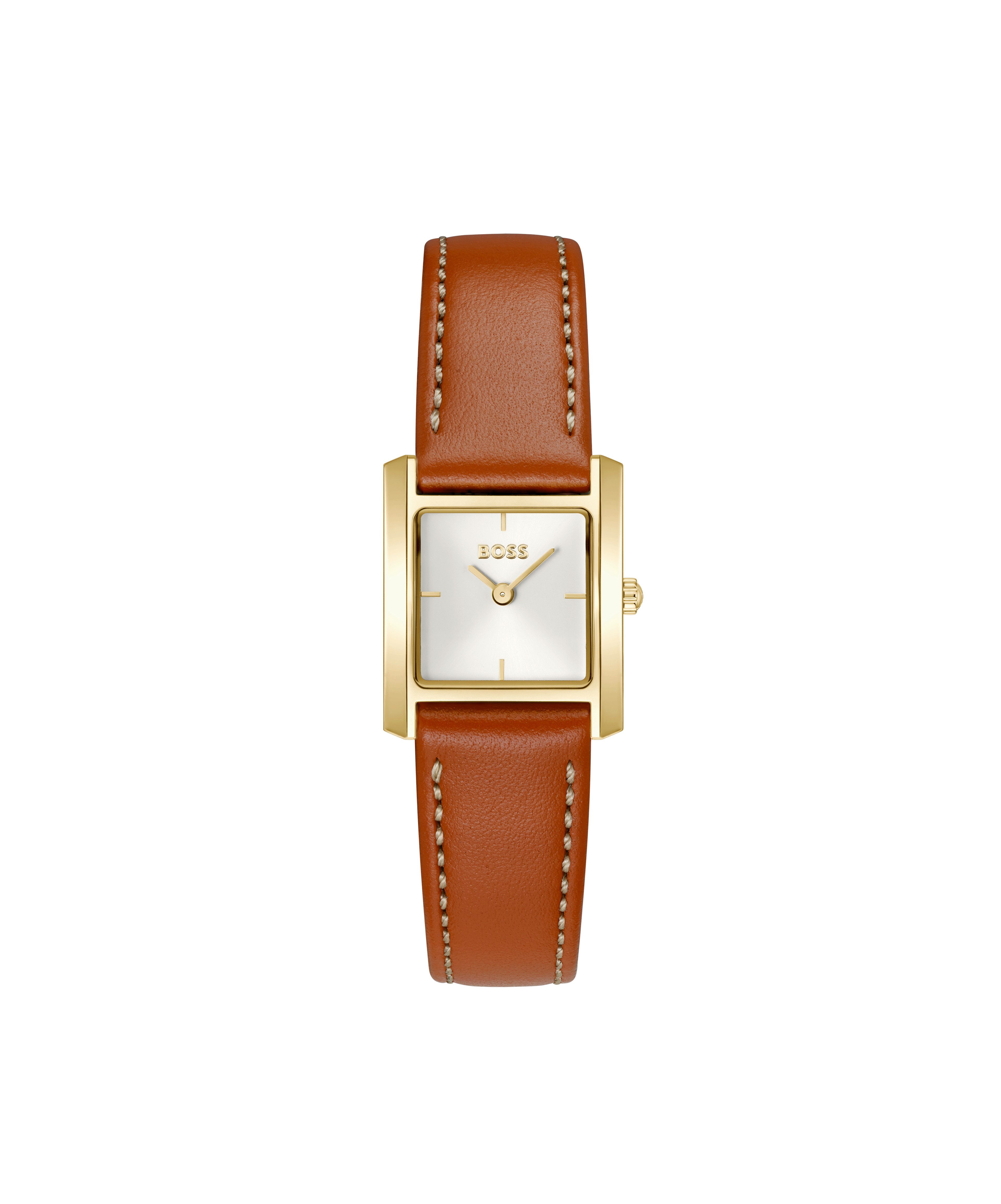 BOSS Quarzuhr LUCY SCALA 1502846, Armbanduhr, Damenuhr, Lederarmband, analo günstig online kaufen