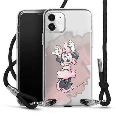DeinDesign Handyhülle Mickey & Minnie Mouse Disney Motiv ohne Hintergrund, Apple iPhone 11 Handykette Hülle mit Band Case zum Umhängen