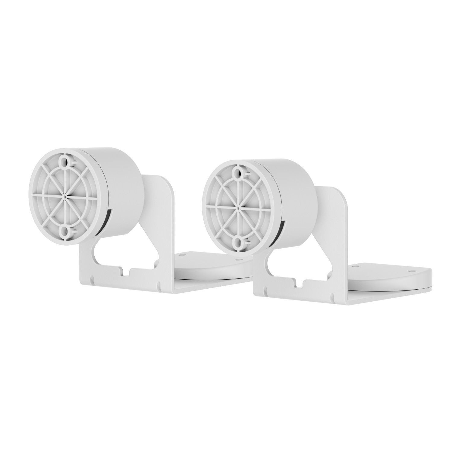ARLI Lautsprecher-Wandhalterung 2x Wandhalterung kompatibel mit Sonos Era 100 & 300, (2-tlg., Lautsprecherhalter neigbar & schwenkbar weiß) – Bild 3 von 5