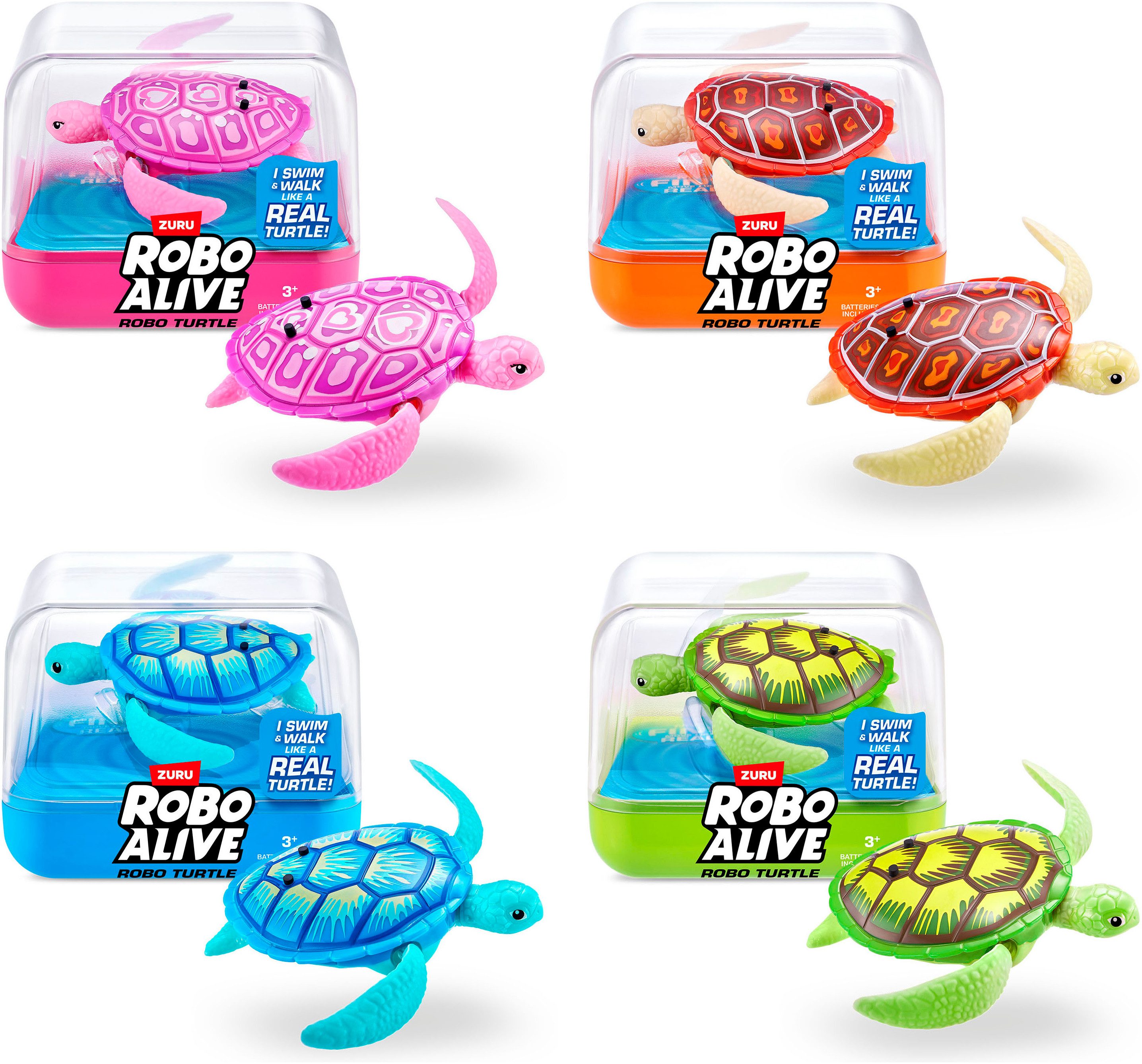 ZURU Robotertier Robo Alive, Robo-Turtle